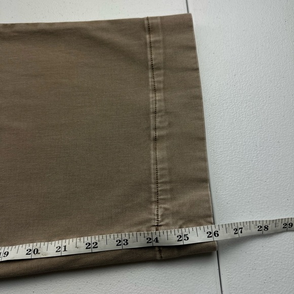 Spanx Stretch Twill Cropped Wide Leg Pant Womens Large Tan Shaping - Picture 11 of 11